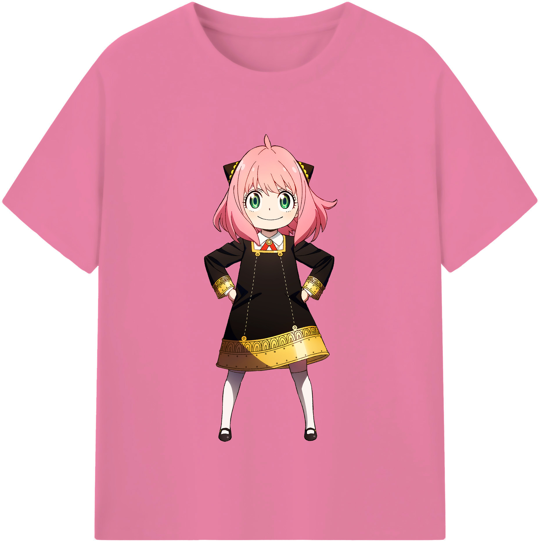 （画像用） SPY×FAMILY间谍家家酒 綿100％半袖Tシャツ（フロントプリント）